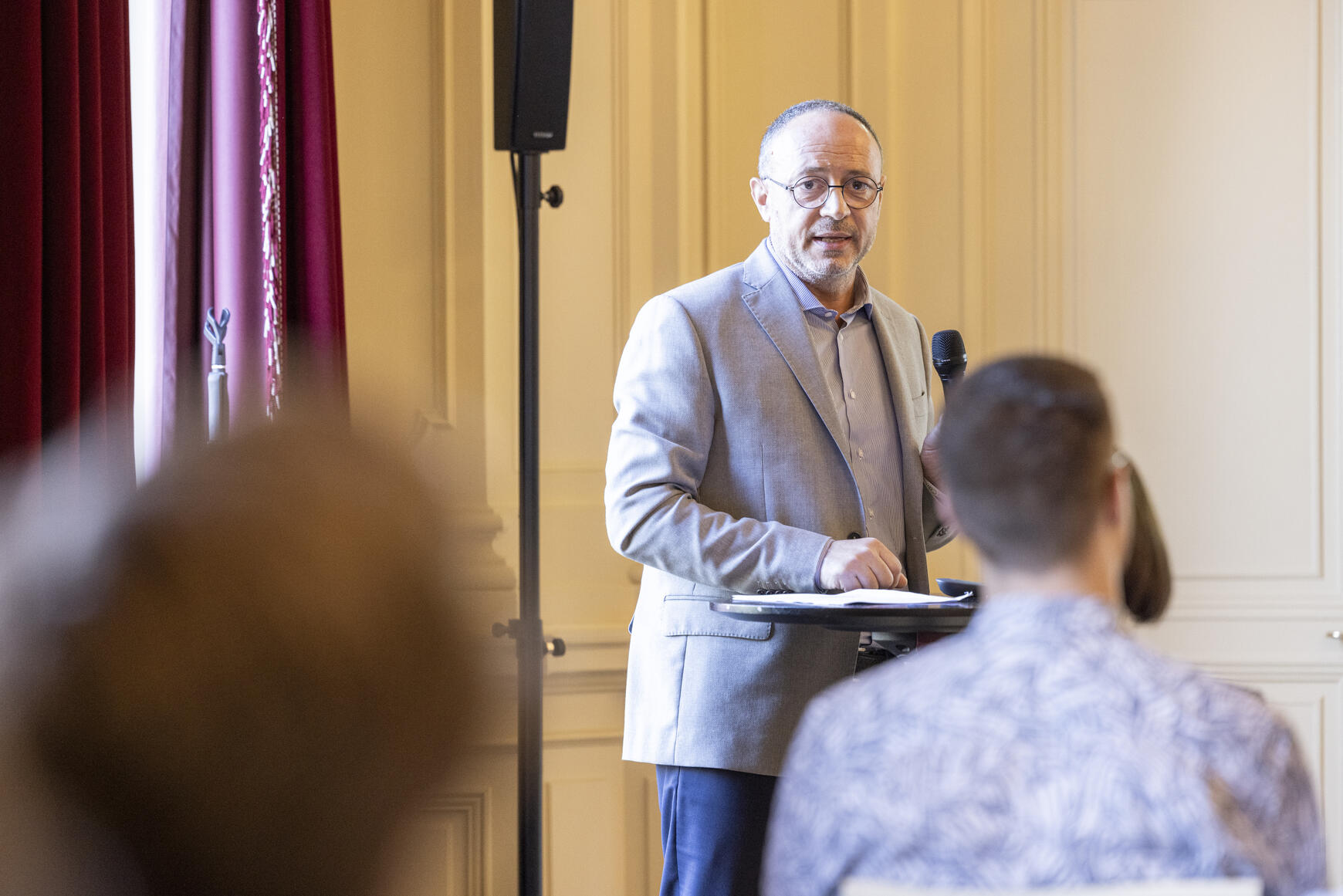 Giuseppe Botte erzählte von seinem Einsatz als Zahnarzt für die Stiftung Secours Dentaire International.